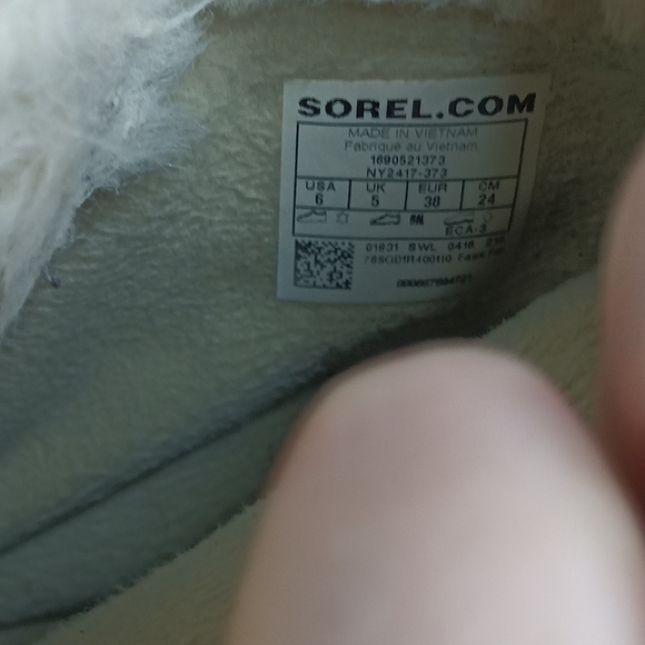 Sorel Tivoli Women's Tan and Brown Winter Boots Suede Weatherproof - Picture 3 of 7